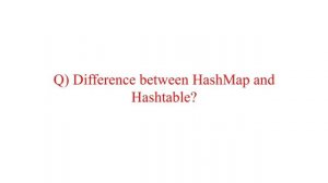 Difference between Hashmap and hashtable in Java| Java interview questions and answer | Code Decode