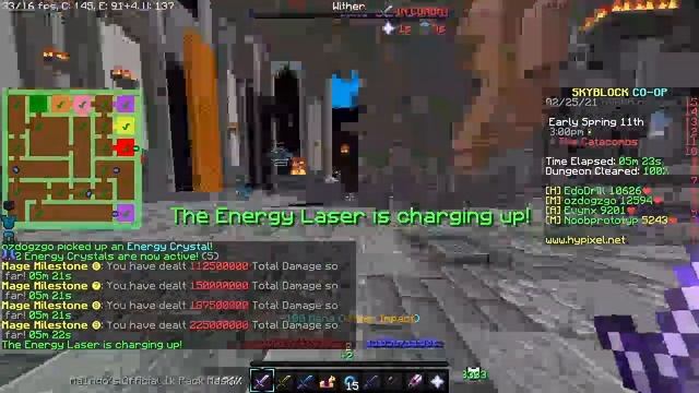 Drag Clicking With Hyperion | Chill Hypixel Skyblock Dungeons ...