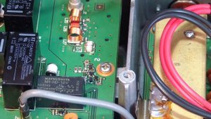 ICOM IC-746PRO после дождика в четверг (repair)