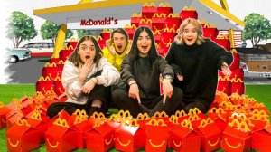 СКУПИЛИ ВЕСЬ МАКДОНАЛЬДС В ГОРОДЕ ! Челлендж