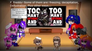 SL react to count the ways (part 7) (?? / ??) Fnaf au