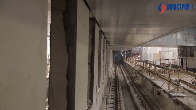 БКЛ: ход строительства станции «Текстильщики» смотреть онлайн
