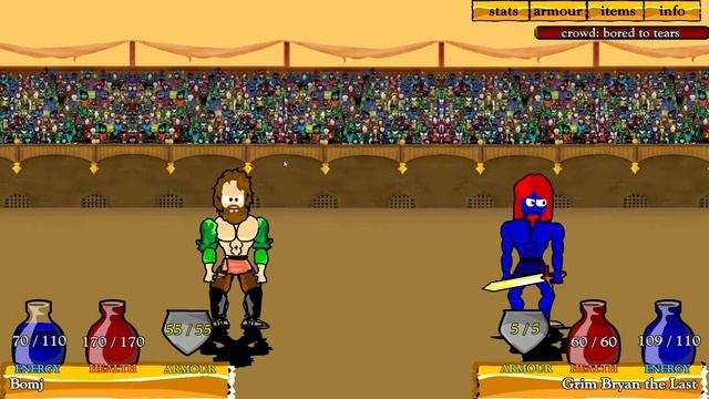 ЗДЕСЬ Я МОГУ СОЗДАТЬ ЛЮБОГО ГЛАДИАТОРА! - Swords and Sandals II смотреть онлайн