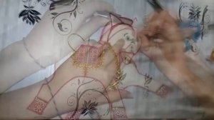 Новогодняя игрушка в этно стиле своими руками