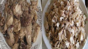 Куриный рулет в бутылке