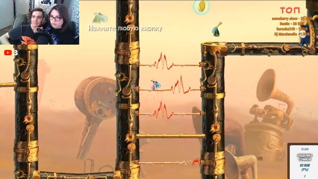 ?Rayman Origins полное прохождение вдвоем #6? смотреть онлайн