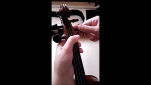 Как поменять струну на скрипке