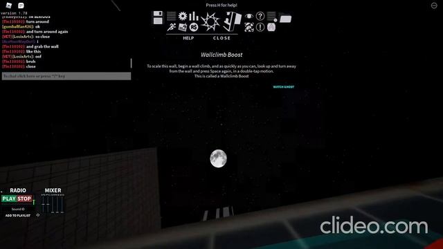 How To Do the Wallclimb boost in Parkour Roblox смотреть онлайн