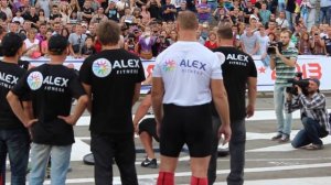 Михаил Кокляев Силовой экстрим 2013 г. Волгоград присед без рук