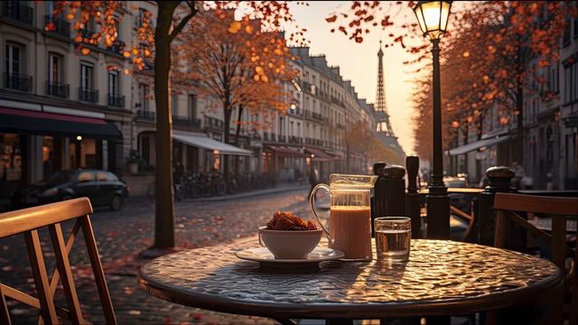 French Café Music: Romantic Accordion Music - Melodic Charms of a Parisian Café