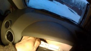 Mitsubishi Colt how to remove dashboard