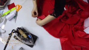 DIY # Как обработать низ юбки регилином