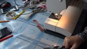 711.Пошив горжетки из искусственного меха.К берету.