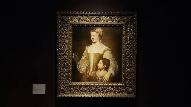 Венеция, Дворец Дожей, Тициан: Портрет возлюбленной и дочери? смотреть онлайн