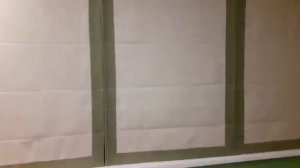 Римские шторы на большое скошенное окно.