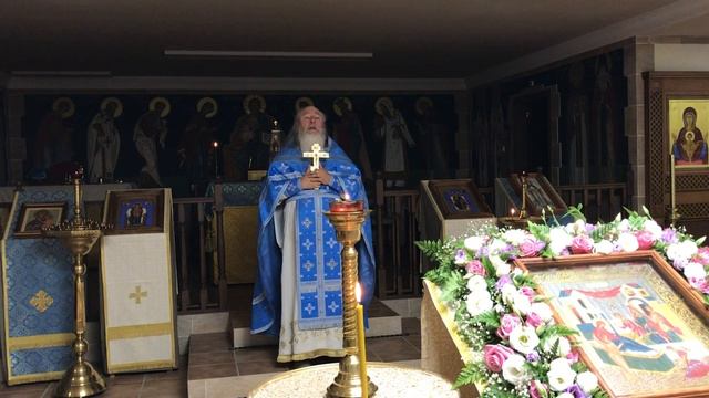 Молитва Божией Матери о нас с вами. Проповедь к празднеству Рождества Пресвятой Богородицы. смотреть онлайн