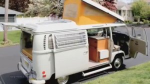 Новая жизнь ретро автомобилей 1970 VOLKSWAGEN WESTY BUS CAMPER hd720