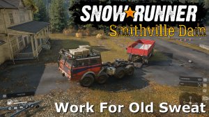 Геймплей SnowRunner | Миссия - Work For Old Sweat | Logitech G29