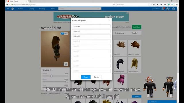 How to wear multiple hairs/hat at the same time! ROBLOX смотреть онлайн