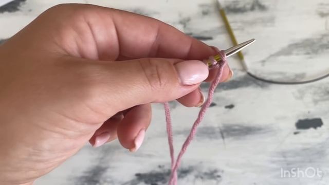 Итальянский набор петель по кругу! смотреть онлайн