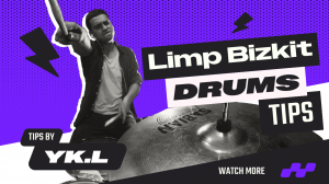 Уроки на барабанах - короткий разбор ритма Limp Bizkit - My Generation