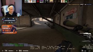 БУСТЕР УДИВИЛ ТУРБОГЕРЛ СВОЕЙ ФОРМОЙ В КС ГО / БУСТЕР ИГРАЕТ В КС ГО / BUSTER ROFLS