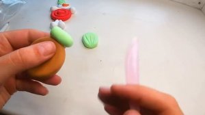 Легкий пластилин фигурки Новогодние украшения лепим