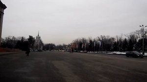 Алма Ата  Бывший Дом Правительства  Старая Площадь,