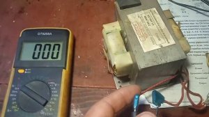 Диагностика силового трансформатора СВЧ микроволновых печей  (Diagnostics of the power of microwave