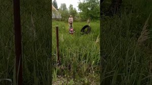 Газонокосилка Катана!