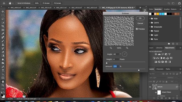 How To Create Realistic SKIN TEXTURE in Photoshop смотреть онлайн