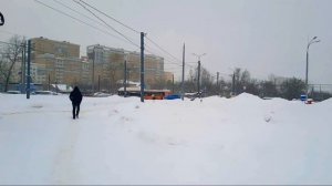 Что с погодой в Нижнем Новгороде/снег идёт,город стоит/на работу с пересадками/влог