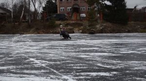 Шипы на гоночных скутерах!!!