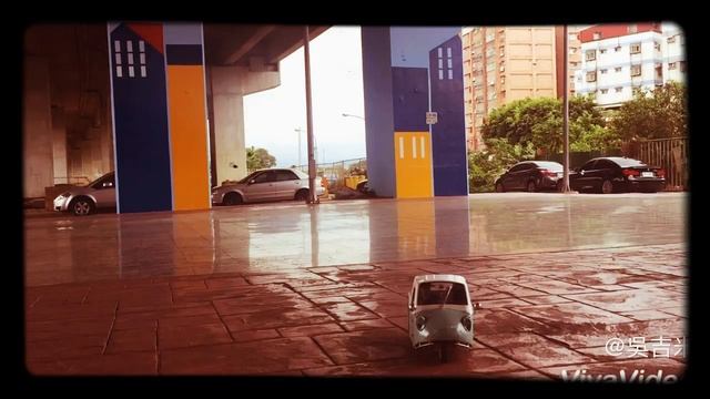 Homemade rc car Mazda k360