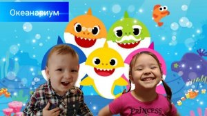 Изучаем подводный мир в океанариуме! Хищные акулы, большие черепахи и много рыб