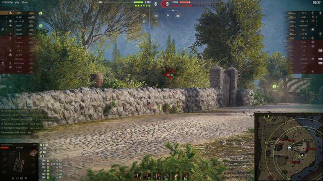 AMBT - Cliff map - 10 kills - 6k damage World of Tanks replay 4K смотреть онлайн