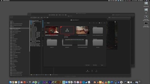 Как восстановить проект в Давинчи резолв Davinci Resolve. Backup. Резервная копия
