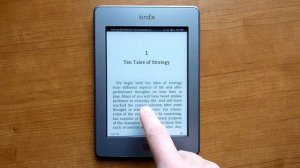 Электронная книга Amazon Kindle Touch - видео обзор