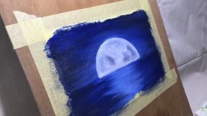 КАК НАРИСОВАТЬ ЛУННУЮ ДОРОЖКУ МАСЛЯНОЙ КРАСКОЙ,DAILY CHALLENGE,MOON PATH