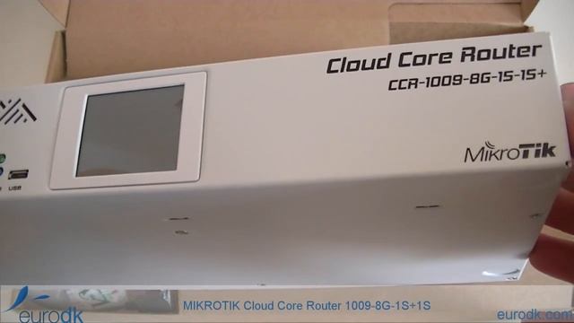 MikroTik Cloud Core Router 1009-8G-1S-1S+ (CCR1009-8G-1S-1S+) QUICK UNBOXING & SPECIFICATIONS HD