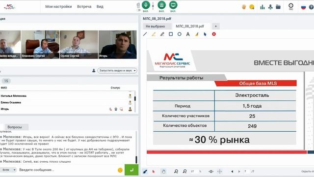 Как запустить локальную МЛС? | Мультилистинг в недвижимости | Опыт реализации | Вебинар смотреть онлайн