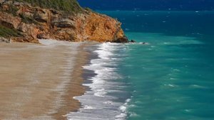 Шум моря. Звуки прибоя. Морской бриз. Звуки природы.