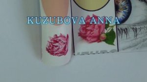 РИСУЕМ цветок на ногтях/цветок на ногтях/ДИЗАЙН НОГТЕЙ/Флористика/Nail art painting