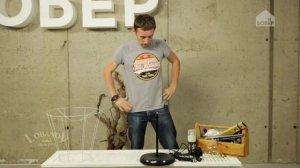 Торшер из коряги