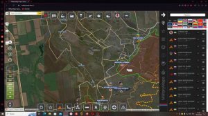 Обзор карты боевых действий Militarymaps Война на Украине за 18 августа 2024 год.