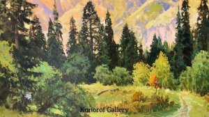 Картина "Осень в Гоначхире" Художник Александр Бабич