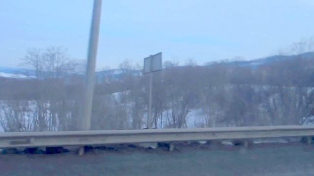 Немного трассы М5 из окна автобуса смотреть онлайн