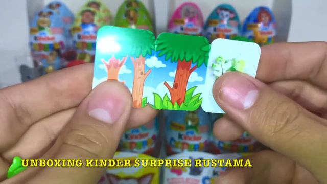 Unboxing Surprise Eggs from New collection! Обзор Новой Коллекции Яиц с Сюрпризом