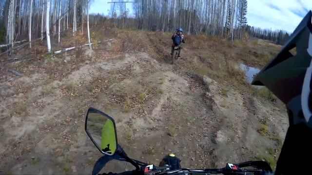 Jumper 110 покорение Тайги на трейлбайке.