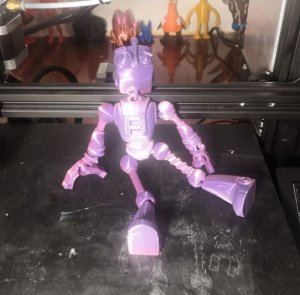 3д печать подвижной модели